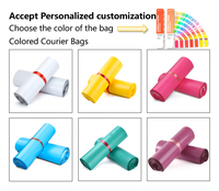 Échantillon Gratuit - Sac d'expédition personnalisé imperméable rose rêveur pour vêtements - Sac de courrier en polyéthylène pour livraison 20*30CM