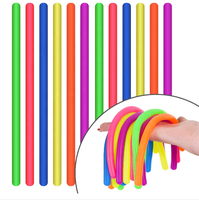 Jouets sensoriels extensibles Monkey Noodles Fidget pour l'autisme, cordes sensorielles extensibles, cadeaux de fête et jouets pour coffret au trésor pour enfants