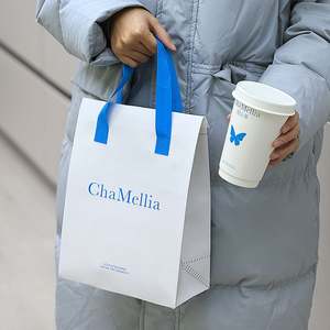 Sac isotherme réutilisable en aluminium personnalisé, durable, pour emporter des aliments, sac isotherme non tissé, imperméable, logo personnalisé, sac à gâteau, à main - Product Image 4