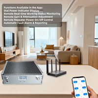 Répéteur cellulaire double bande 2G/3G/4G/5G EasyBoost 72 dB supérieur 700/900 MHz, 22 dBm, pack complet, garantie 3 ans, atteint 3000 mètres