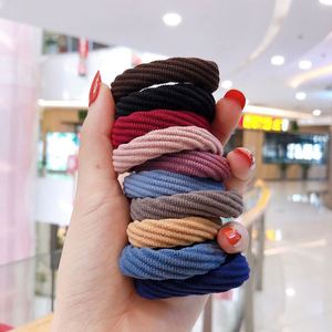 En gros, Élastiques à cheveux et accessoires en nylon élastique sans couture, style doux, à motifs à carreaux et rayures, pour cheveux et accessoires, type serviette - Product Image 4