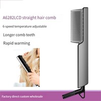 Brosse ionique électrique Portable pour cheveux, peigne de pulvérisation de vapeur à chargement USB, peigne de Massage du cuir chevelu, outil de coiffeur