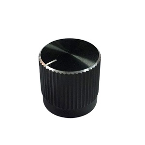3010(17x17) black gold silver Aluminum <strong>shell</strong> <strong>knob</strong> musical instrument <strong>knob</strong> manufacturers - Product Image 2