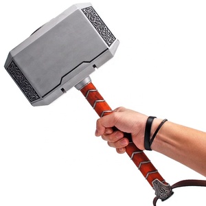<span class=keywords><strong>Marteau</strong></span> <span class=keywords><strong>de</strong></span> <span class=keywords><strong>Thor</strong></span> Mjolnir <span class=keywords><strong>en</strong></span> métal, accessoire Marvel - Product Image 1