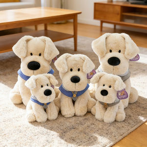 Peluche Personalizado <span class=keywords><strong>de</strong></span> Perro Labrador, Muñeco <span class=keywords><strong>de</strong></span> Peluche Suave para Niños, Regalo al por Mayor - Product Image 1
