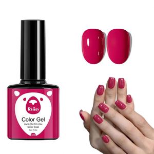Vernis à ongles en gel rouge 7,3 ml, vernis en gel pour <span class=keywords><strong>manucure</strong></span>, art des ongles, base, couche de finition, lampe UV, semi-permanent, vernis UV - Product Image 3