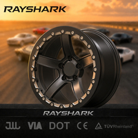 Jantes RS Custom Drag Wheels Pack Beadlock 17 18 pouces 5x115 Monoblock pour Dodge Hellcat SRT Dodge Charger Jailbreak SRT
