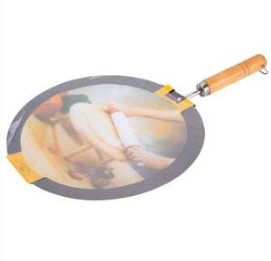 Poêle à frire de cuisine de 30 cm, poêles à griller antiadhésives, poêles à omelette en fonte, poêles à crêpes rondes, ustensiles de cuisine pour cuisinière à <span class=keywords><strong>induction</strong></span> et à gaz - Product Image 3