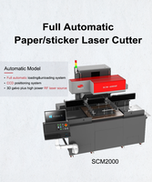 Machine de marquage laser CO2 ARGUS 150W/200W/350W, imprimante pour boîtes en papier et étiquettes cadeaux, pour étuis à cigarettes, prend en charge les formats AI DXF PLOT
