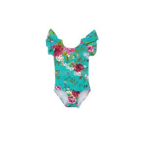 Manches à volants <span class=keywords><strong>Justaucorps</strong></span> <span class=keywords><strong>De</strong></span> <span class=keywords><strong>Gymnastique</strong></span> <span class=keywords><strong>Artistique</strong></span> Costumes <span class=keywords><strong>de</strong></span> Danse Turquoise Floral Allover Enfants Flutter Manches Enfants String Unisexe <span class=keywords><strong>Justaucorps</strong></span> - Product Image 1