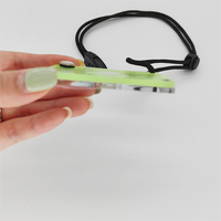JK-LM-008 lumineux multifonction extérieur d'urgence Super Rescue Signal Mirror avec boussole Sifflet pour le camping