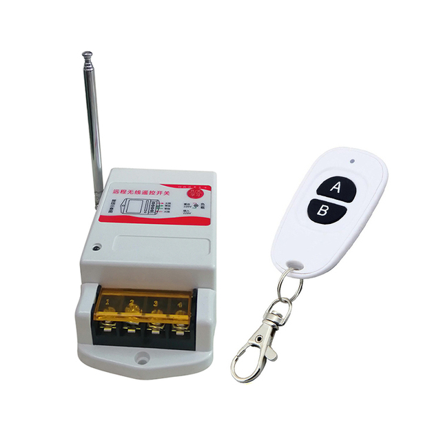 220V 30A Relay 3000W Wireless Remote Control Switch Receiver Transmitter 433 Remote Control Lighting/Lamp LED Water Pump