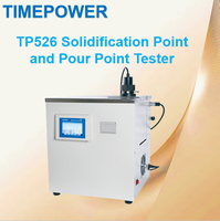 Analizador Automático de Punto de Fluidez y Punto de Nublación TIMEPOWER -70 ° De la C a la 35 ° C; Pruebas Opcionales Rápidas o Estándar ASTM