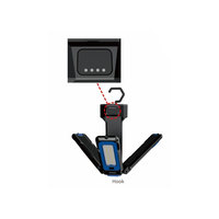 Portable 1500LM Rechargeable Worklight Lampe de poche SMD détachable 900mAh Lampe de camping en plein air étanche personnalisée Éclairage sans fil