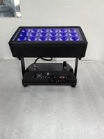 Foco LED Inalámbrico a Batería de 18x20W RGBWA UV Resistente al Agua con Control Remoto para Iluminación de Escenarios al Aire Libre