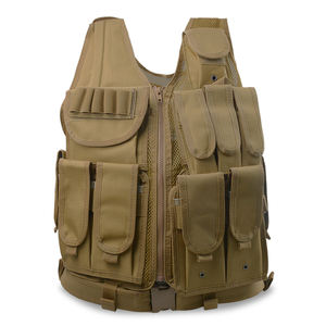 Gilet tactique léger et respirant pour hommes, sacs de gilet tactique Molle pour activités de plein air - Product Image 2