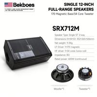 Haut-parleur de monitoring de scène professionnel SRX712M 12 pouces 400 watts, vente chaude