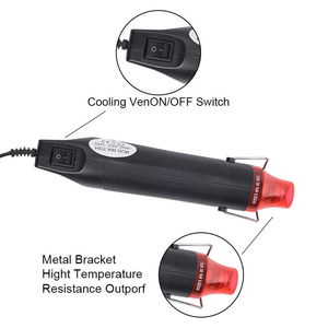 <span class=keywords><strong>Pistola</strong></span> <span class=keywords><strong>de</strong></span> Aire Caliente Portátil Mini <span class=keywords><strong>de</strong></span> 110V y 300W con Cable <span class=keywords><strong>de</strong></span> 2m, <span class=keywords><strong>Pistola</strong></span> <span class=keywords><strong>de</strong></span> <span class=keywords><strong>Calor</strong></span> Manual para Manualidades, Termoencogibles y Arte <span class=keywords><strong>de</strong></span> Uñas - Product Image 6