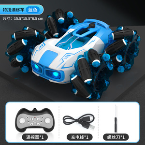 EPT 4WD 2.4 GHz แบบสองด้าน 360 องศา °   รถบังคับวิทยุแบบหมุนได้ พร้อมไฟ LED สำหรับการดริฟท์และการแสดงท่าผาดโผน - Product Image 6