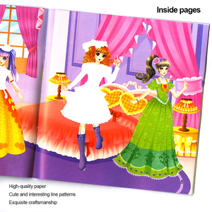 Jouets uniques pour enfants sur mesure <span class=keywords><strong>les</strong></span> plus vendus, y compris des autocollants, des <span class=keywords><strong>livres</strong></span> <span class=keywords><strong>de</strong></span> coloriage, reliure parfaite, couverture souple, impression offset - Product Image 4