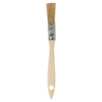 Pinceau à poils pour nettoyer les peintures, manche en bois, pour artistes