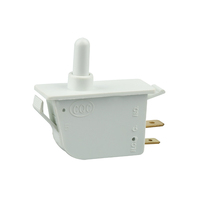 Interrupteur à glissière double pôle 6 broches DPDT pour appareils électroménagers 5A Max. Courant 250V Max. Plastique résistant à la tension