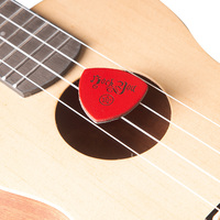 Usine de BP-P-1YG personnalisable OEM coloré cuir guitare médiators pour ukulélé Instruments de musique et accessoires
