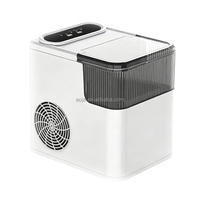 Machine à glaçons portable de comptoir à production rapide, 165W, réservoir d'eau de 1,5L, 12kg/24h, vente chaude, OEM