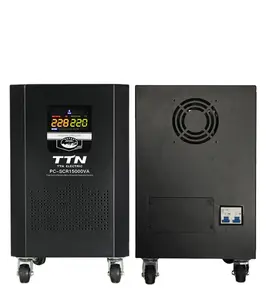 TTN AC 전압 AVR 안정기 220 볼트 5KVA 자동 전압 조정기 오버 프로텍터