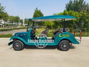 Voiture électrique classique personnalisée à 4 rangées de sièges, fabriquée en Chine, à prix abordable, pour le tourisme, véhicule antique classique à vendre - Product Image 5