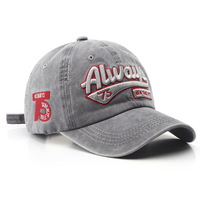 Cappellino da Baseball 'Always '75 New York City' Grigio Unisex in Cotone, Protezione Solare, Cappello in Tela con Ricamo Personalizzato per Uomo e Donna