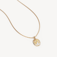 Colliers en or 18 carats avec lotus et diamants de laboratoire, pendentifs en argent sterling 925, colliers de mode personnalisés, colliers de mode