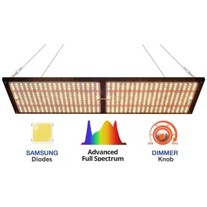 CrxSunny XP2500 240 Watt 240 W spettro completo Samsung lLM281B serra ottica UV IR LED bordo crescere luce