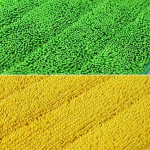 Economic Microfiber Twisted Wet Mop Pad Flat Mop Refill Factory Wholesale For Floor Cleaning