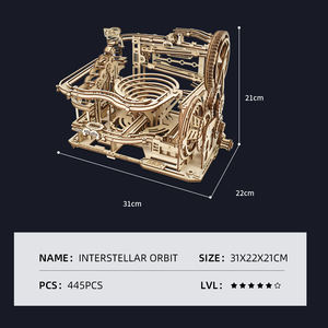 2025 Neues interstellares Orbit 3D-Puzzle Pädagogisches DIY-Sperrholz spielzeug für Erwachsene und Kinder Montieren Sie 5 Sterne 101-500 Stück - Product Image 6