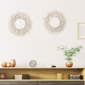 Vòng Trang Trí Phòng Khách Gia Đình Treo Macrame Boho Treo Tường - Product Image 3