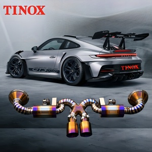 Sistema de Escape con Catalizador de Aleación de Titanio de Alta Calidad Vortex para 992 GT3 - Product Image 5