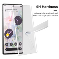 Verre trempé incurvé 3D avec colle intégrale pour Infinix Hot 50 Pro + Realme 13 Pro, protection d'écran pour Pixel 9 Pro, verre protecteur UV