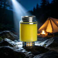 Module lumineux flexible COB 3V 3W à forme personnalisée, pliable, avec dissipateur thermique en acier pour lampe torche tactique, équipement optique
