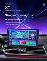 Nouvelle conception d'interface utilisateur, autoradio 2 DIN 9 pouces MTK 2G 32G avec Carplay et Android Auto, lecteur DVD audio pour voiture 8227