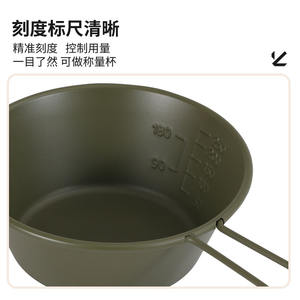 Bol à salade en acier inoxydable 304 pour l'extérieur, léger, portable, pour le camping, le pique-nique, les fruits, plusieurs options de couleurs - Product Image 5