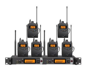 <span class=keywords><strong>Pro</strong></span> 2 4 8 kênh không dây trong tai hệ thống giám sát Hệ thống Mono bodypacks UHF tần số Rack Mount có thể được xếp chồng lên nhau - Product Image 3