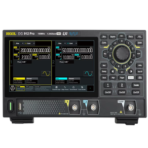 RIGOL DG912 Pro 150MHz Générateur de signaux de fonction 2CH 16 bits 7 "HD Écran tactile 1.25GSa/s Prise en charge de l'alimentation mobile pour les tests sur site - Product Image 1