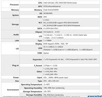 Carte mère JWIPC B660M Micro Atx Intel 12e génération Gigabit LAN 2 Ddr4 3200mhz pour jeux, nouvelle carte mère de bureau intégrée 64 Go