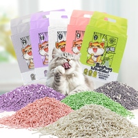 Technologie anti-odeur d'ammoniac, empêche la diffusion des odeurs, litière pour chat fermée, usage spécial, en vrac, sable de tofu premium pour chat