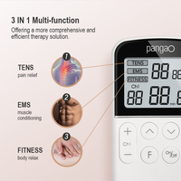 Stimulateur musculaire et nerveux multifonctionnel certifié CE, appareil de physiothérapie pour soulager la douleur, machine TENS et EMS