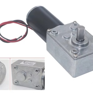 High Torque Self-lock 5840-31ZY 12V 24V Dc Reducer Worm Gearbox <b>Motors</b> Speed <b>Control</b> - Product Image 3