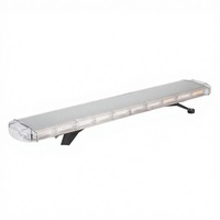 Barre lumineuse d'avertissement LED COB SHINEMIEN de 38 pouces, couleur ambre, pour camion, camionnette, balise d'urgence, clignotant, 12V 24V, boîtier en aluminium étanche, lentille en PC