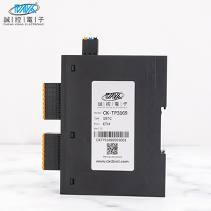 Modbus TCP Ethernet/IP K/T/J tipi CK-TP3169 modülü ile sıcaklık kontrol cihazı 16 kanal termokupl giriş modülü - Product Image 4