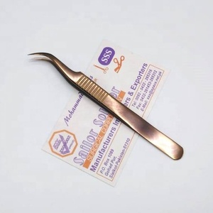 เจประเภทโค้ง Dumont เพิ่มขึ้นทองขนตาแหนบต่อขนตาสแตนเลสแหนบขยาย - Product Image 1